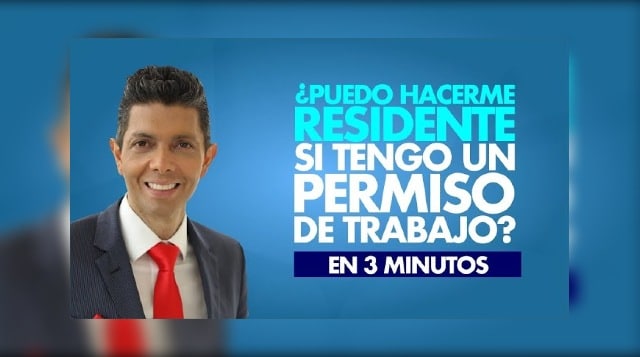 ¿Puedo hacerme residente si tengo un permiso de trabajo?