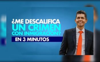 ¿Me descalifica un crímen con inmigración?