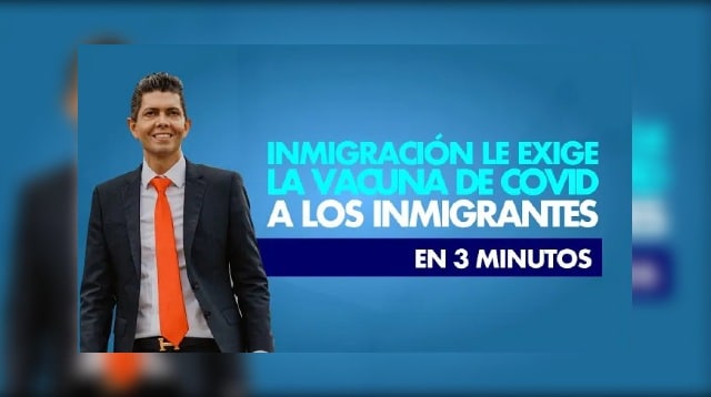Immigration requires covid vaccination of immigrants