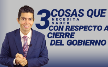 3 cosas que necesita saber con respecto al cierre del gobierno