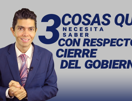 3 cosas que necesita saber con respecto al cierre del gobierno