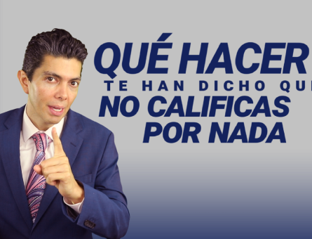 Qué hacer si no calificas con inmigración