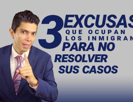 3 excusas que ocupan los inmigrantes para no resolver sus casos