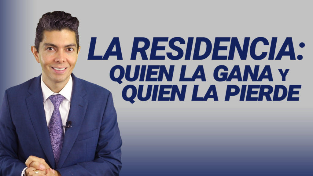 La residencia: Quien la gana y quien la pierde