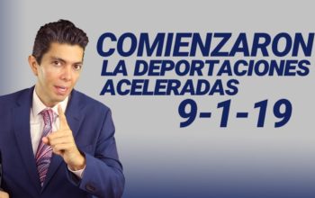 Comenzaron las deportaciones aceleradas 9-1-19