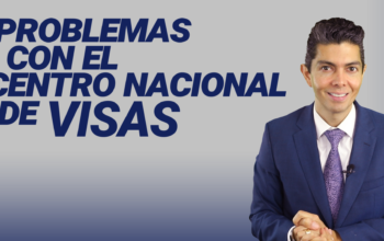 Problemas con el centro nacional de visas