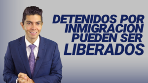 Detenidos por inmigración pueden ser liberados