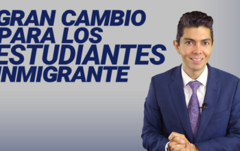 Gran cambio para los estudiantes inmigrantes