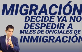 Inmigración decide ya no despedir a miles de oficiales de inmigración