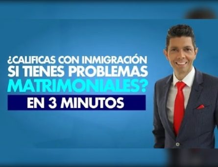 ¿Calificas con inmigración si tienes problemas matrimoniales?