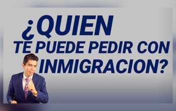 ¿Quién te puede pedir con inmigración?