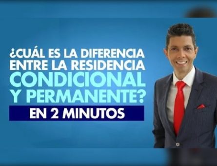 What is the difference between conditional and permanent residency?