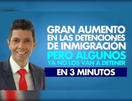 Gran aumento en las detenciones de inmigración pero algunos ya no los van a detener