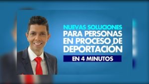 Nuevas soluciones para personas en proceso de deportación