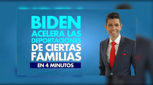 Biden acelera las deportaciones de ciertas familias
