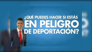 ¿Qué puedes hacer si estás en peligro de deportación?