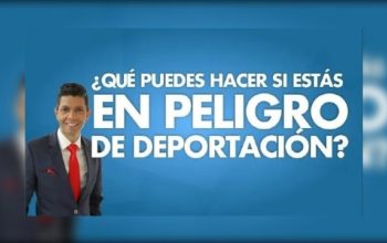 ¿Qué puedes hacer si estás en peligro de deportación?