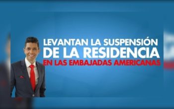 Levantan la suspensión de la residencia en las embajadas americanas