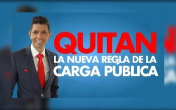 Quitan la nueva regla de la carga pública