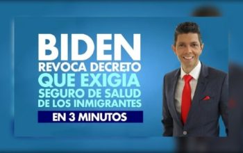 Biden revoca decreto que exigía seguro de salud de los inmigrantes