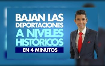 Bajan las deportaciones a niveles históricos