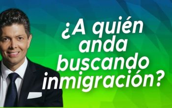 ¿A quién anda buscando inmigración?