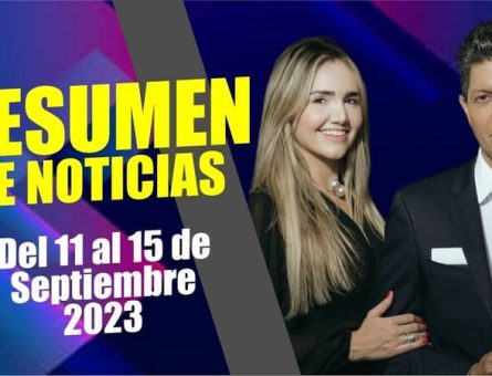 RESUMEN DE NOTICIAS: Del 11 al 15 de Septiembre 2023