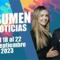 RESUMEN DE NOTICIAS (Del 18 al 22 de Septiembre 2023)
