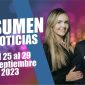 RESUMEN DE NOTICIAS Del 25 al 29 de Septiembre 2023