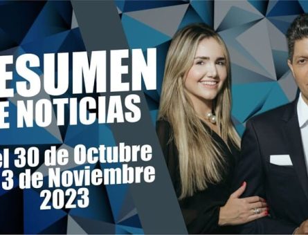 RESUMEN DE NOTICIAS: Del 40 de Octubre al 03 de Noviembre 2023