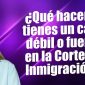 ¿Qué hacer si tienes un caso débil o fuerte en la Corte de Inmigración?