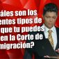 ¿Cuáles son los diferentes tipos de casos que tu puedes tener en la Corte de Inmigración?