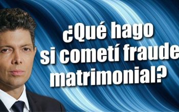 ¿Qué hago si cometí fraude matrimonial?