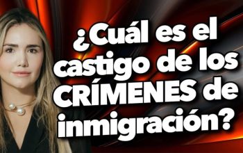 Cuál es el castigo de los crímenes de inmigración?