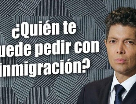 ¿Quién te puede pedir con inmigración?