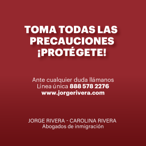 Contacto oficial del abogado Jorge Rivera para casos de inmigración
