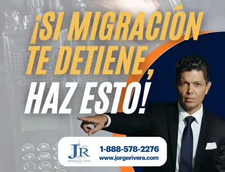 Persona detenida por inmigración ICE consultando con abogado sobre fianzas y derechos legales en Estados Unidos