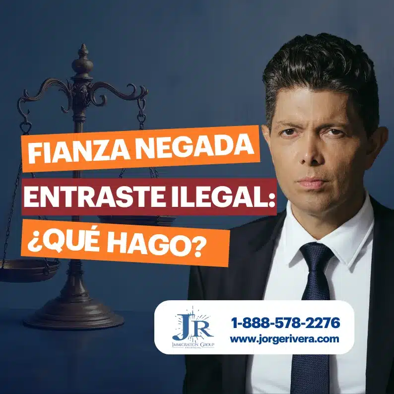 Abogado de inmigración explicando proceso de fianza y Habeas Corpus para personas detenidas